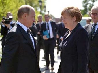 Путин и Меркель не сошлись во мнении в оценке тайной части пакта Молотова-Риббентропа