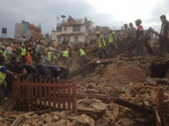 В Непале произошло новое мощное землетрясение