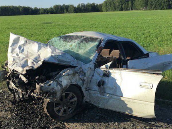 Жертвами страшной аварии в Омской области 24.06.2015 стали семь человек (фото)