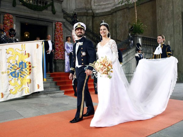 Принц Швеции Карл Филипп женился на звезде реалити-шоу в Стокгольме