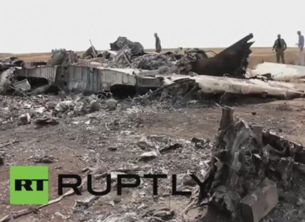 Видео со сбитого в Донбассе украинского вертолета появилось в Сети