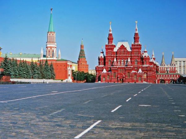 В Москве на Красной площади задержали "соседа Путина"