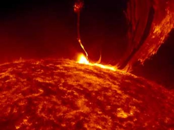NASA обнародовало видео «плевка Сатаны» на Солнце