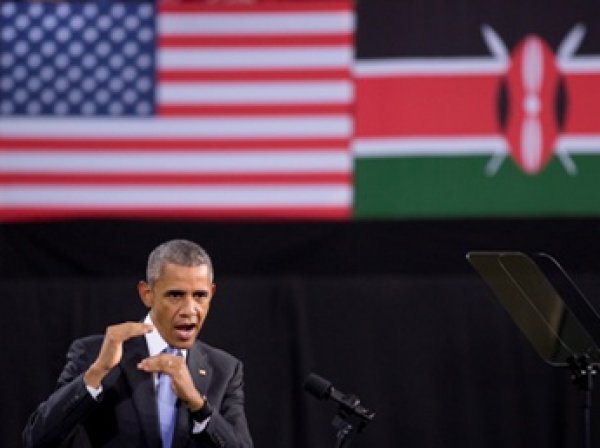 Обама станцевал «новый гангнам стайл» с президентом Кении