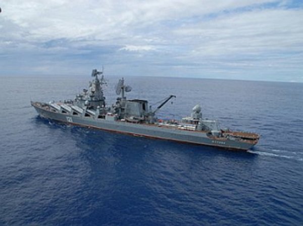 Во время учений в Средиземном море с крейсера «Москва» два матроса спрыгнули за борт