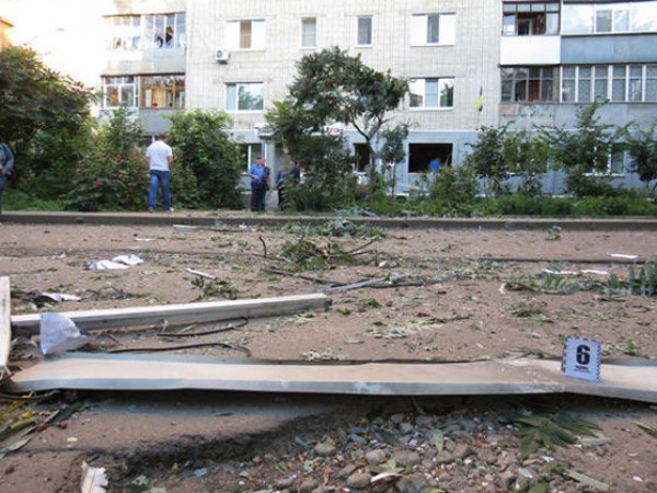В офисе партии "Батькивщина" в городе Сумы прогремел взрыв