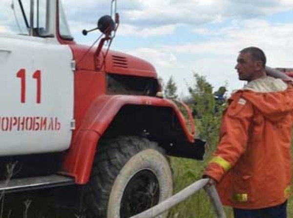 Из-за пожаров под Чернобылем в зоне отчуждения повысился уровень радиации