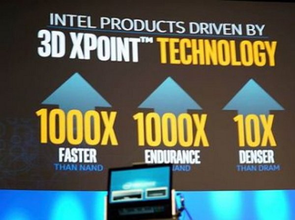 Intel и Micron представили новую технологию памяти, в 1000 раз быстрее флэша
