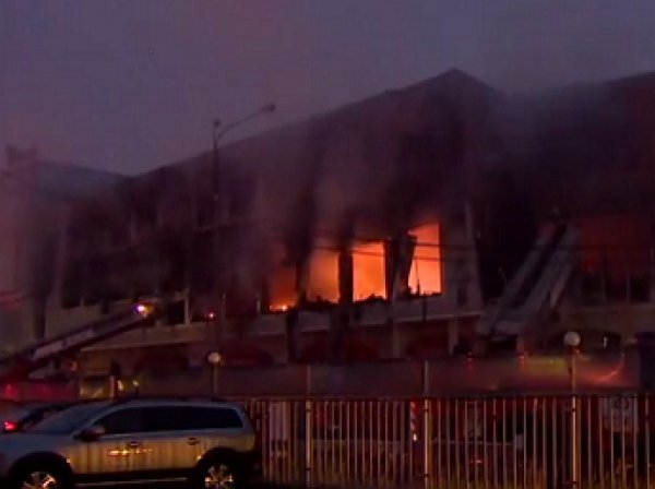 В ТЦ в подмосковном Королёве  в результате пожара пострадали 6 человек