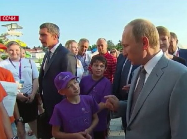 Путин объяснил 11-летнему мальчику о причинах падения курса рубля