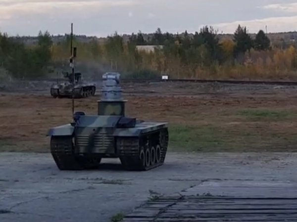 Видео испытаний российских боевых киборгов всколыхнуло Сеть