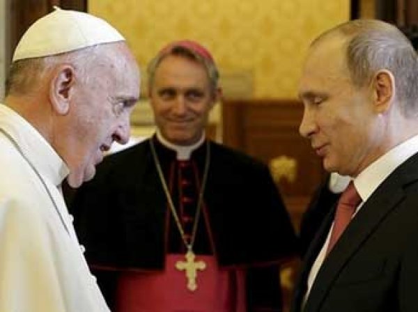 Папа Римский согласился встретиться с Путиным при условии, что тот не опоздает