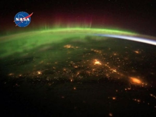 Астронавт NASA сфотографировал северное сияние из космоса