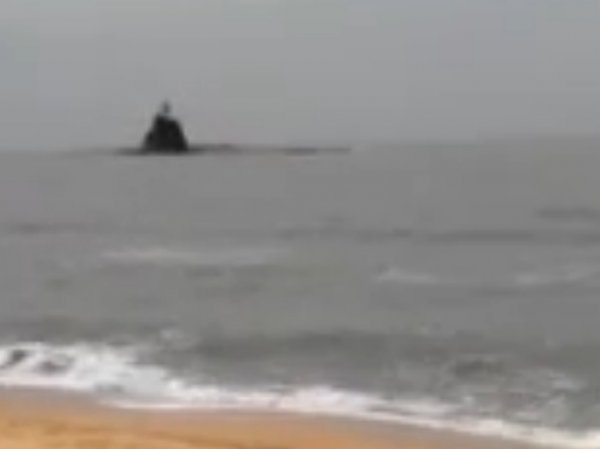 Извержение вулкана в станице Голубицкой создало остров в Азовском море (видео)