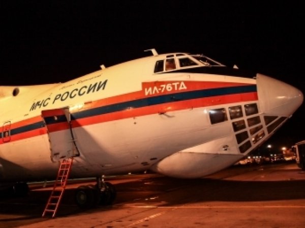 Самолет МЧС вывез из Сирии в Москву 56 человек