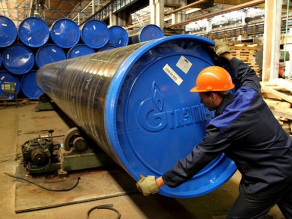СМИ сообщили о потере "Газпромом" труб на 18 млрд рублей