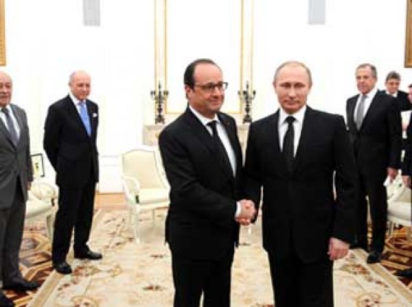 Встреча Путина и Олланда 26 ноября 2015, итоги: широкой антитеррористической коалиции не будет