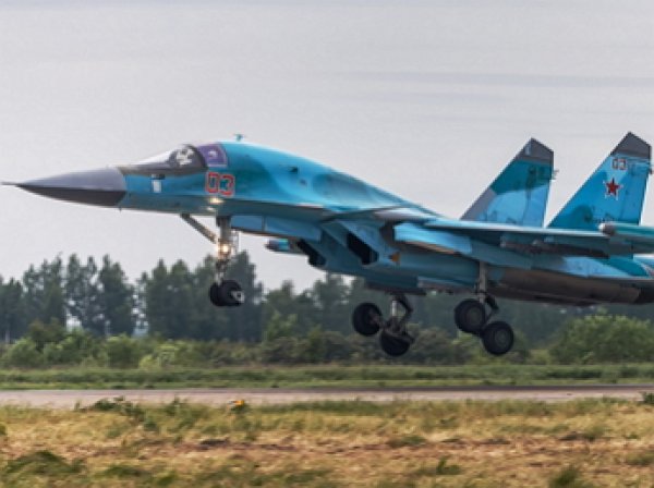 Российские самолеты Су-34 в Сирии оснастили ракетами «воздух-воздух»