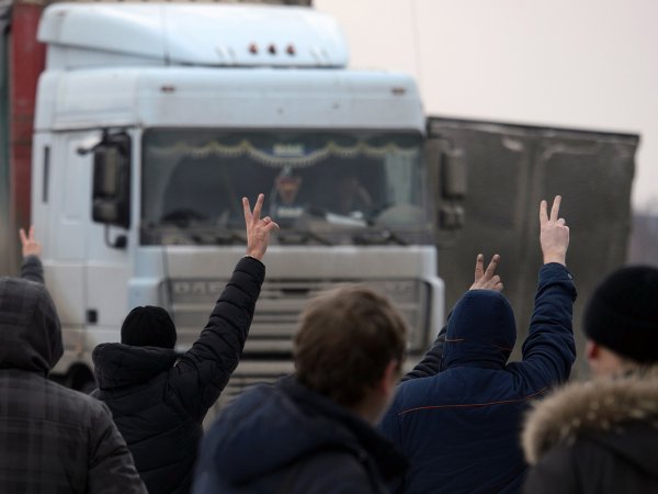 Забастовка дальнобойщиков 2015: водители фур создадут новый профсоюз