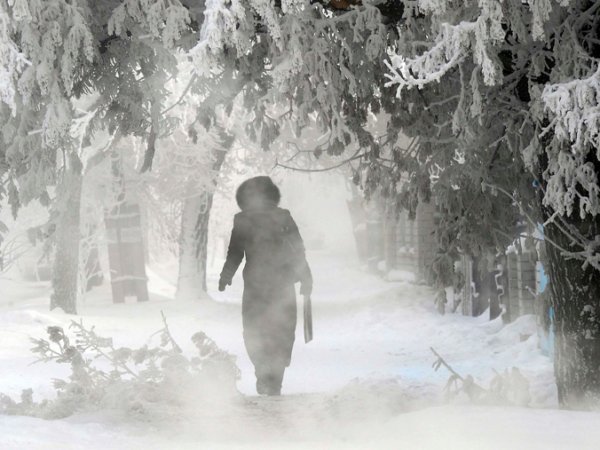Погода на Рождество 2016: в России будет холоднее нормы