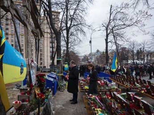 На митинге в Киеве в память о 