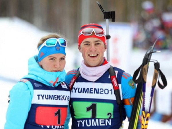 Биатлон. Чемпионат Европы 2016 в Тюмени. Одиночная смешанная эстафета - Супермикст: россияне выиграли золото (ВИДЕО)