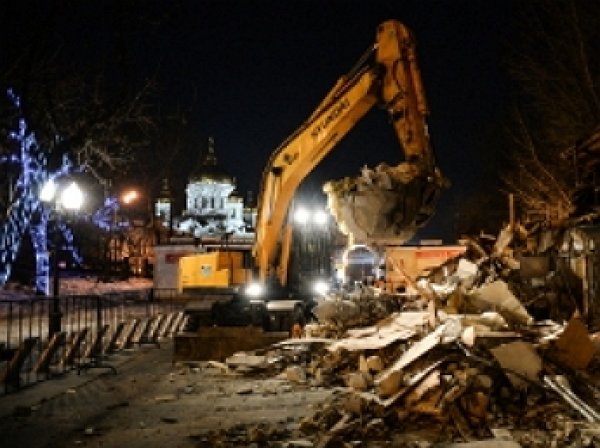 СМИ: В Москве сноса самостроя привел в обрушению подземного перехода