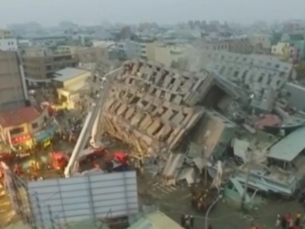 Землетрясение на Тайване унесло жизни как минимум 23 человек