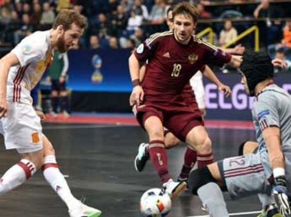 Сборная Испании разгромила россиян в финале ЧЕ по мини-футболу