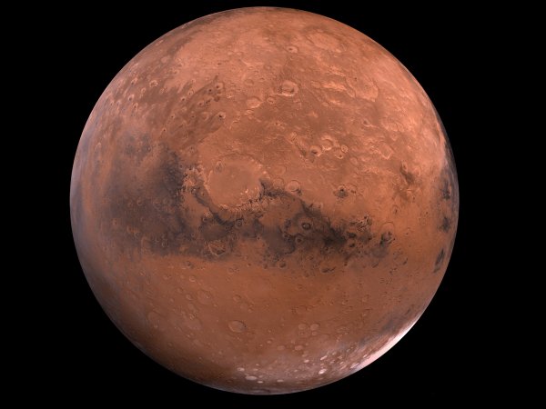 Ученые NASA показали снимок лабиринта Ночи на Марсе