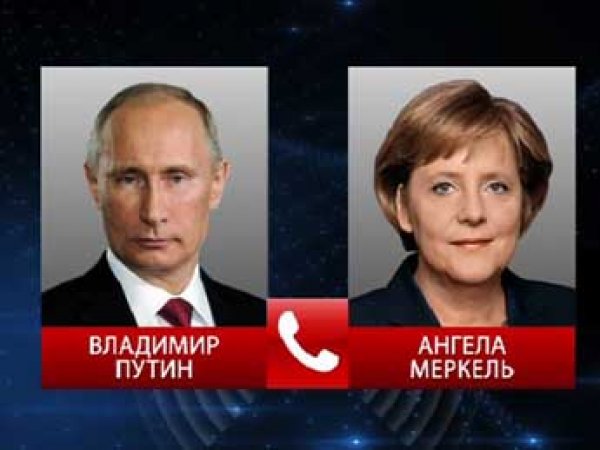 Меркель обратилась к Путину с призывом принять закон о выборах на Донбассе