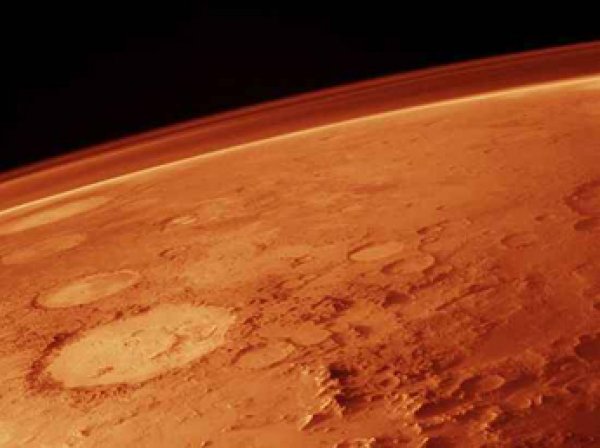 Ученые нашли на Марсе древний наскальный рисунок бегущего человека