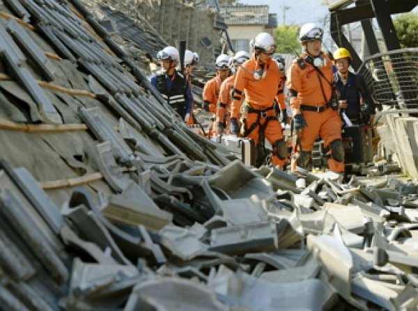 28 человек стали жертвами серии землетрясений в Японии