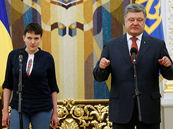 Савченко призвала россиян «встать с колен»