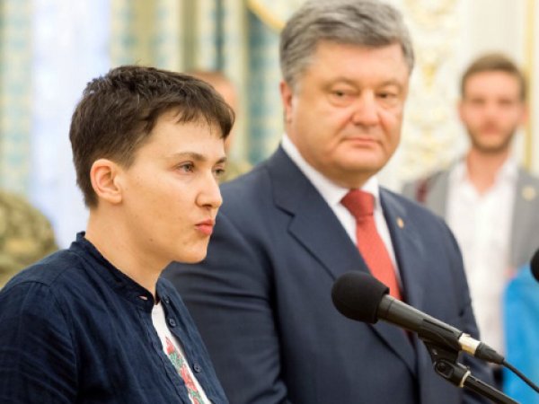 Эксперт: Савченко ненавидит и презирает Порошенко