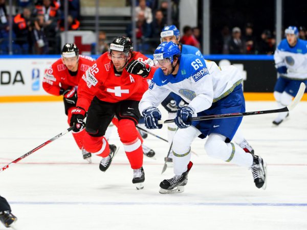 Гол Савченко в матче Казахстан — Швейцария на ЧМ-2016 по хоккею поразил болельщиков (ВИДЕО)