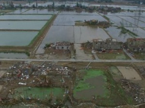 99 человек в Китае погибли от урагана