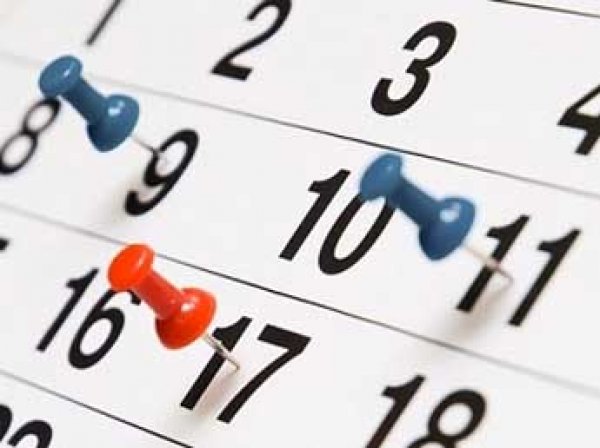 Минтруд обнародовал календарь выходных и праздничных дней в 2017 году