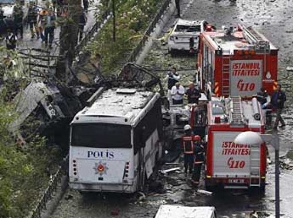 Взрыв в Стамбуле 07.06.2016: число погибших достигло 11 человек (ФОТО, ВИДЕО)