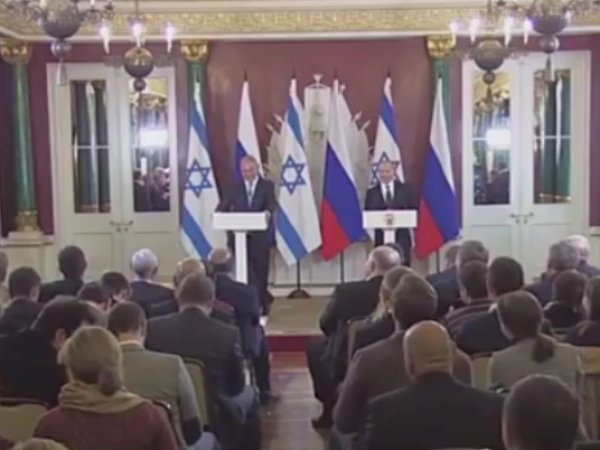 Выяснилось, что хотел утаить от Путина переводчик Нетаньяху (ВИДЕО)