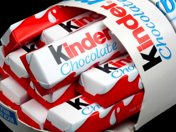 В шоколаде Kinder нашли вещества, вызывающие рак