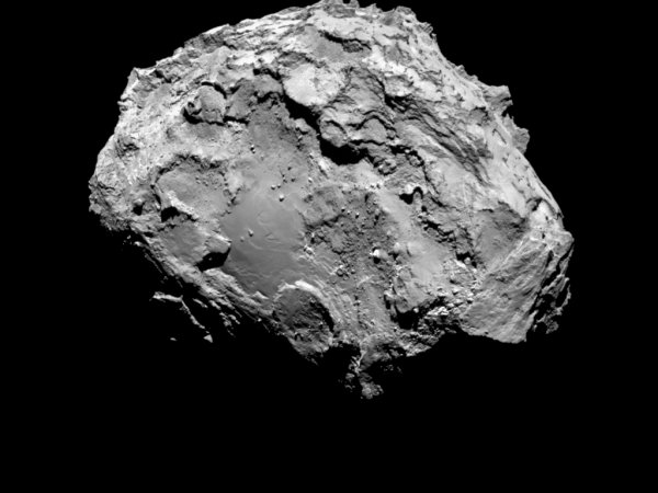 На поверхности кометы Чурюмова-Герасименко уфологи обнаружили космический корабль (ФОТО)