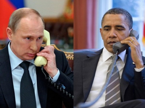 Путин и Обама по инициативе США провели телефонные переговоры