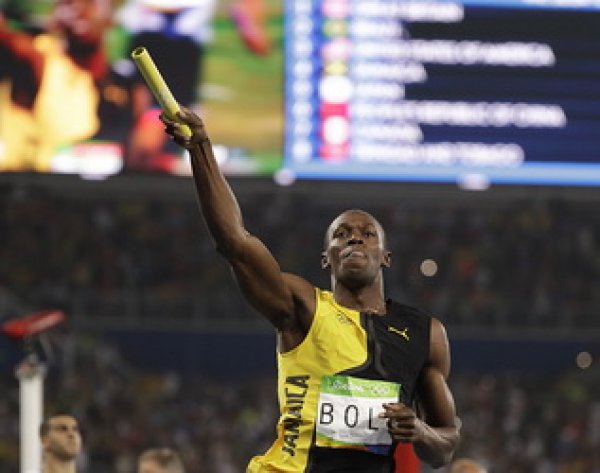 Олимпиада 2016 в Рио: Усейн Болт завоевал "золото" в эстафете 4х100 м (ВИДЕО)