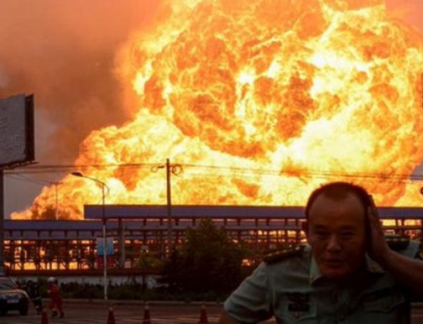 При взрыве на заводе Китая погиб 21 человек (ФОТО)