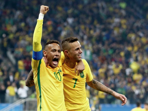 Футболисты Бразилии впервые выиграли золото Олимпиады