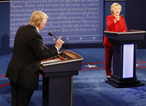 Дебаты Клинтон и Трампа 26 сентября окончились победой экс-госсекретаря