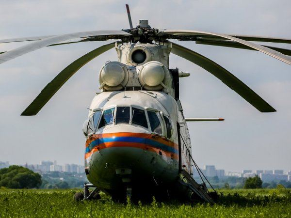 Опубликовано ФОТО с места крушения Ми-8 МЧС РФ в Подмосковье
