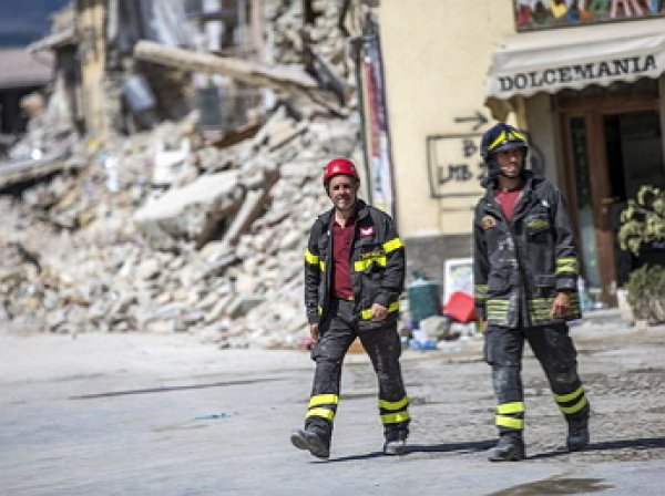 В Италии произошло землятрясение: опубликовано первое видео