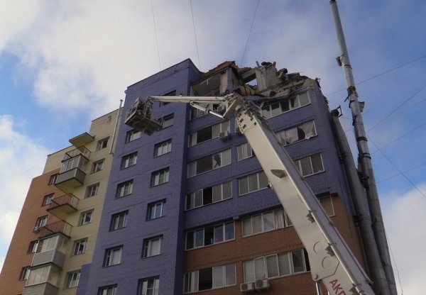 ВИДЕО взрыва в жилом доме в Рязани появилось в Сети